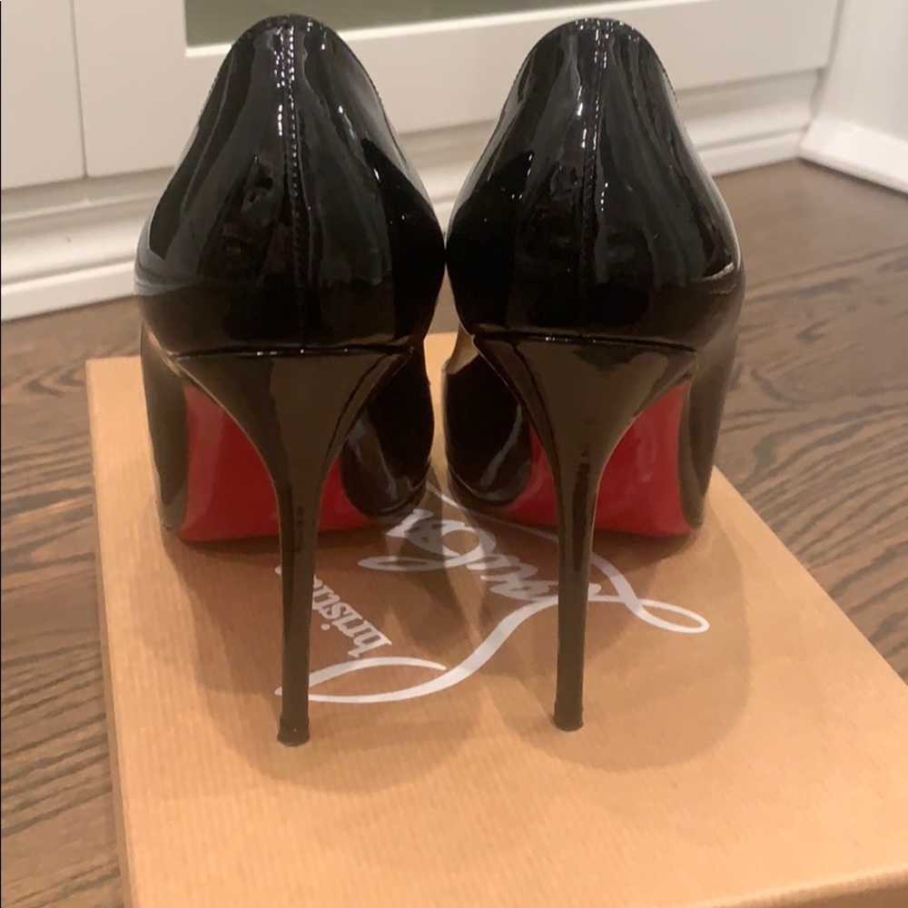 Christian Louboutin Decollette 100 black - Picture 3 of 6